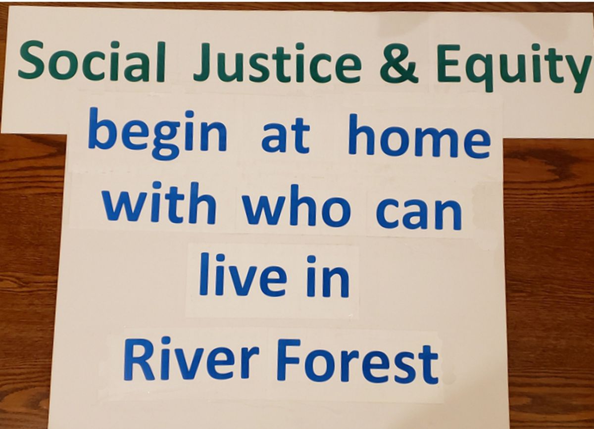 Social justice and equity begin at home